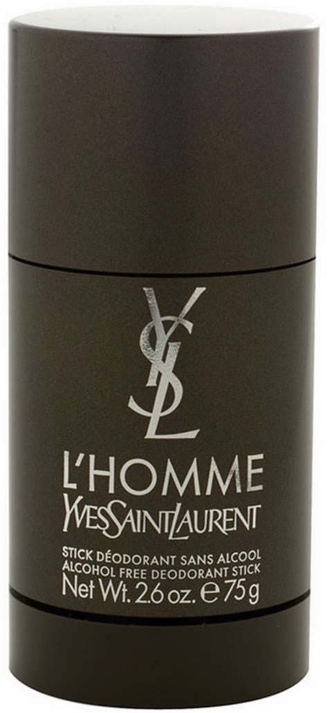 ysl l'homme deodorant stick|yves saint laurent l'homme deodorant.